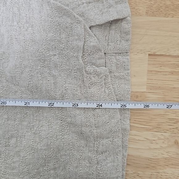 Sundance Blazer Natural Ivory Linen Cream Button Blazer Jacket Size Small Boho - Picture 6 of 10